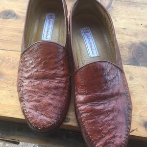 Sandro Moscoloni Ostrich loafers